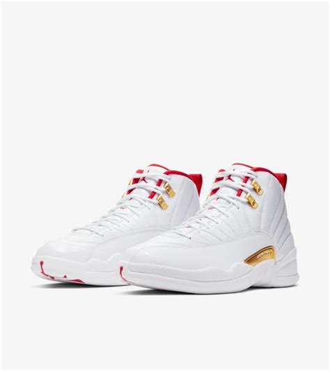 air jordan 12 retro white red|foot locker jordan retro 12.